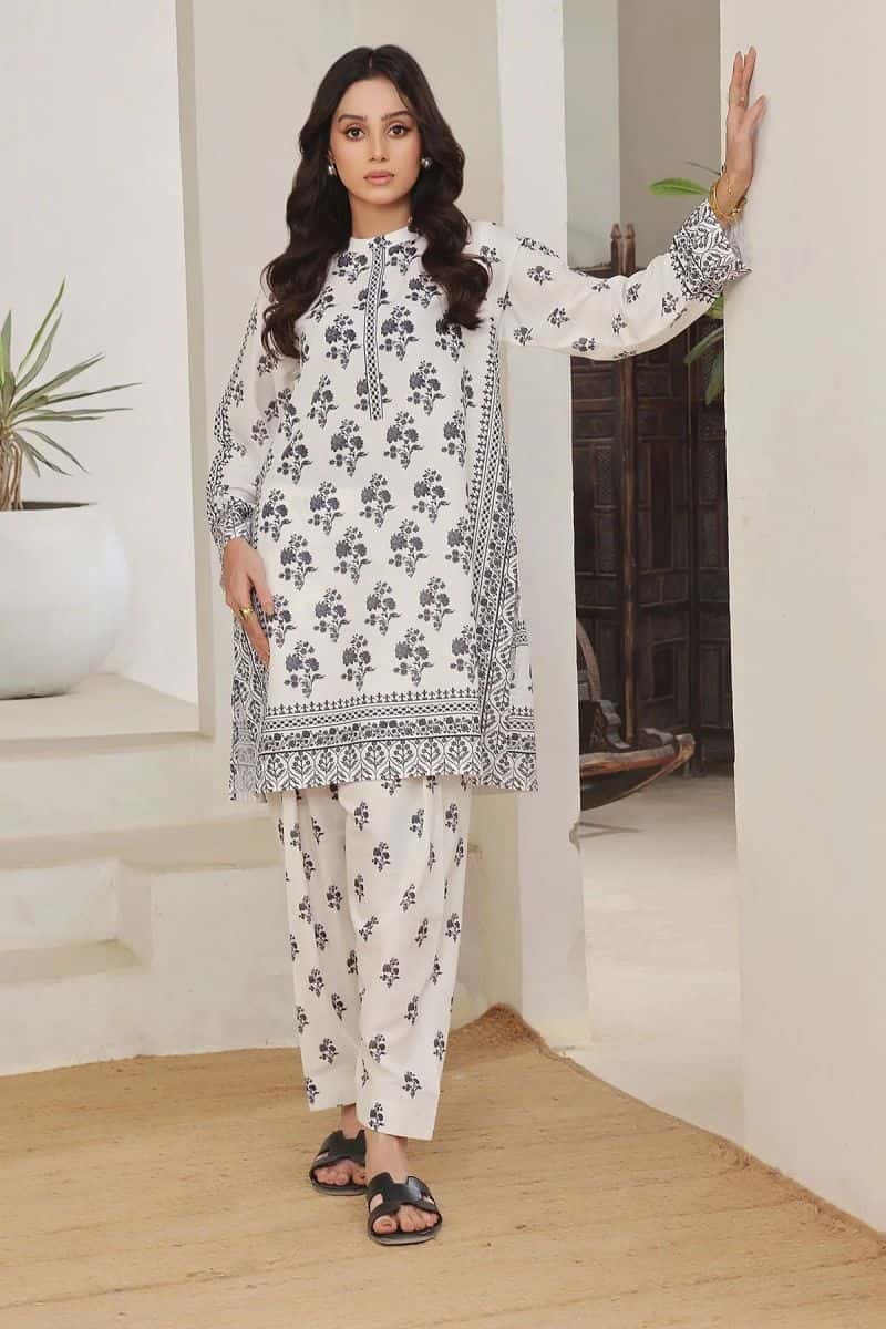 Poly Lawn Digital Printed 2 Pc Suit