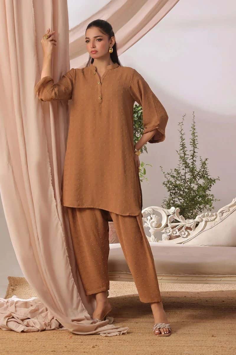 Broshia Cotton Womens 2 Pc Suit