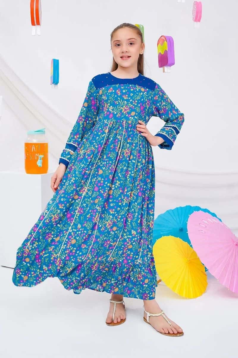 Boski Linen Printed Dress