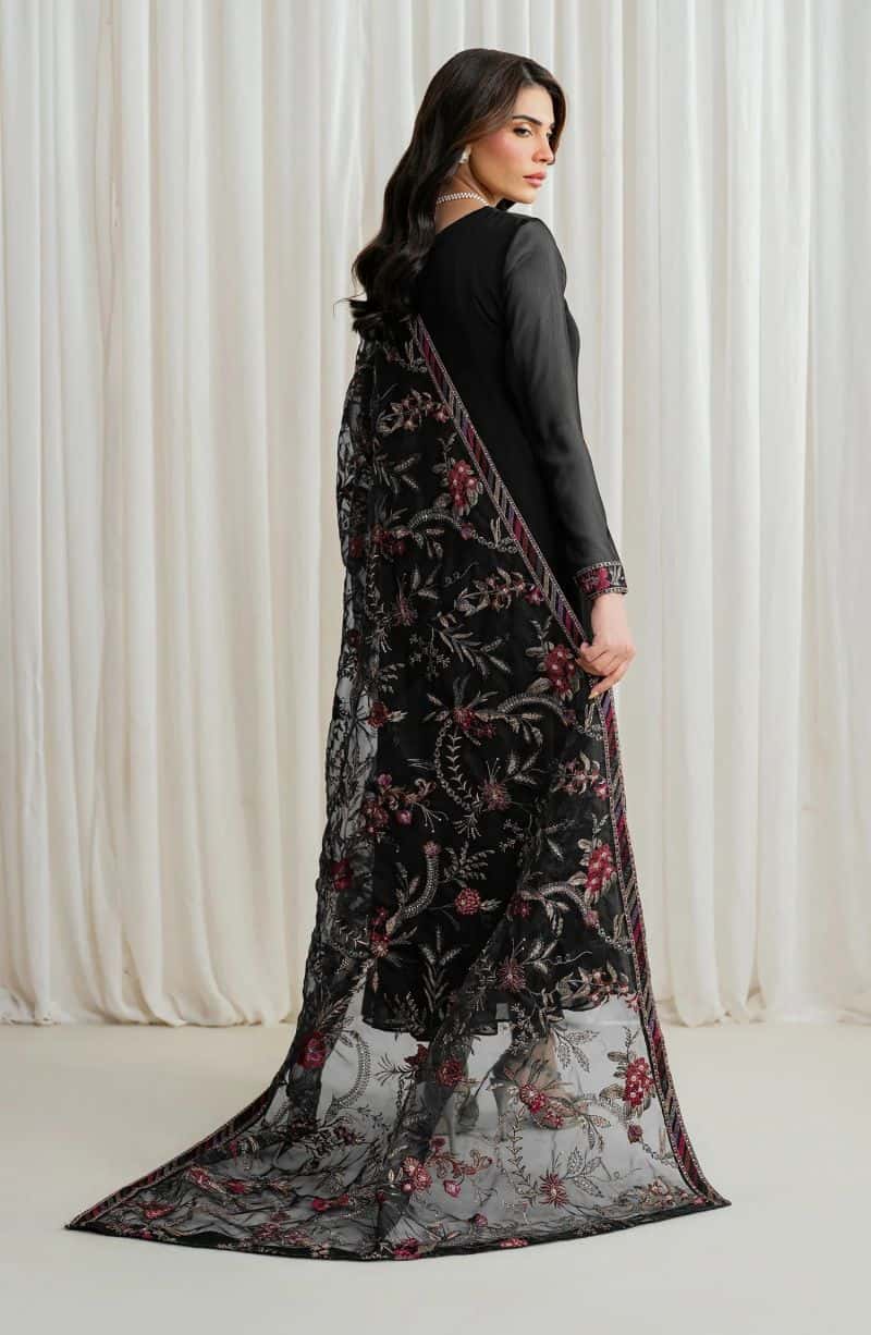 ZRF-EMC-07 Embroidered Chiffon - alternate view
