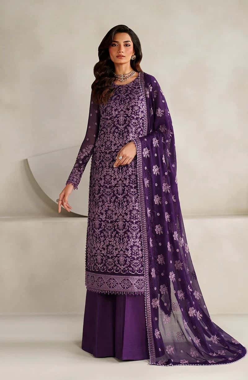 Embroidered Raw Silk Ready-to-Wear Suit (MT-07)