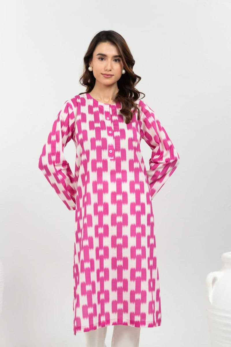 Pink Cambric Ready-to-Wear Shirt