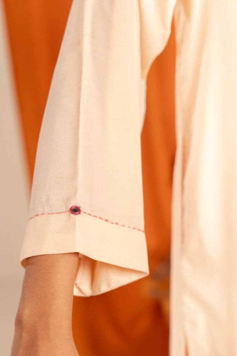 Peach Yarn Dyed Ready-to-Wear Suit