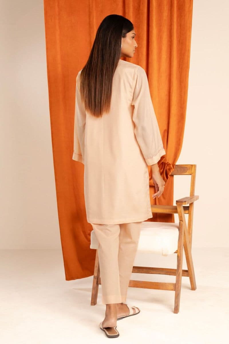 Peach Yarn Dyed Ready-to-Wear Suit
