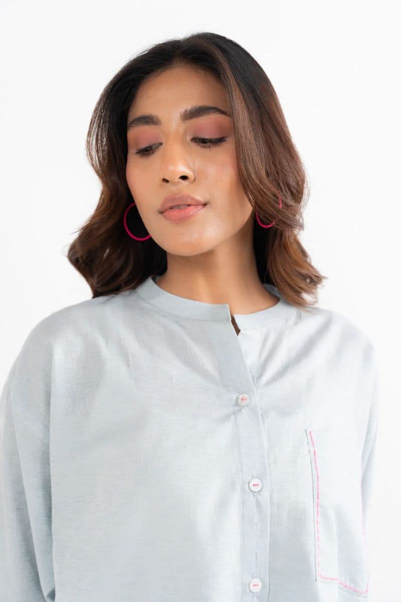 Grey Printed Lawn Ready-to-Wear Suit