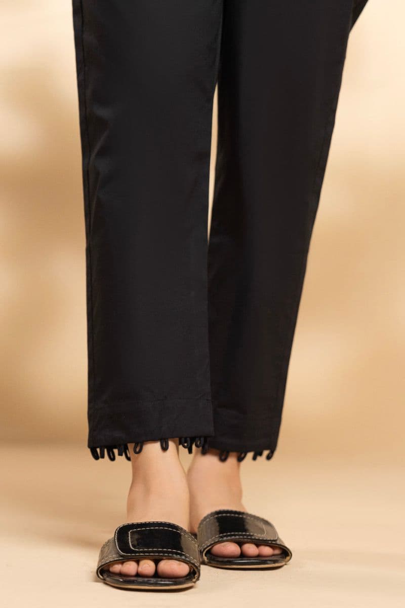 Black Ready-to-Wear Trouser