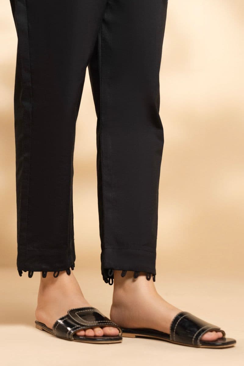 Black Ready-to-Wear Trouser