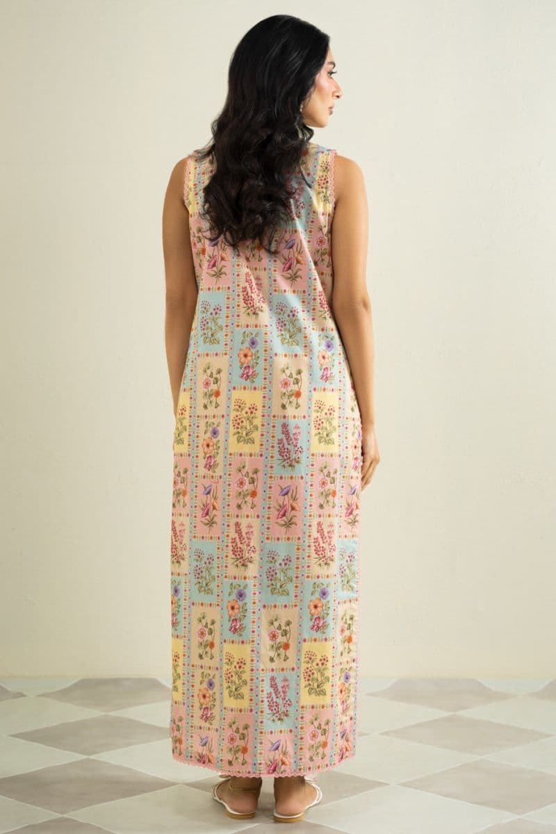 Multi Printed Cambric 1 Piece Unstitched Shirt thumbnail