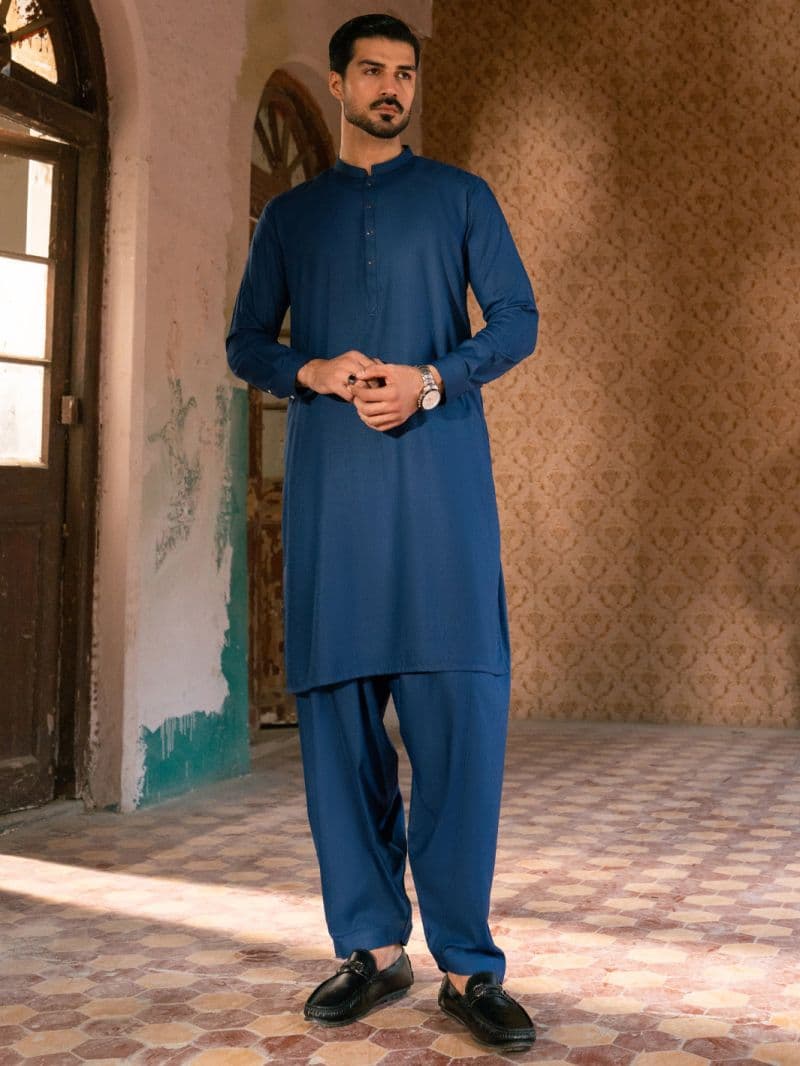 Blue Kameez Shalwar thumbnail