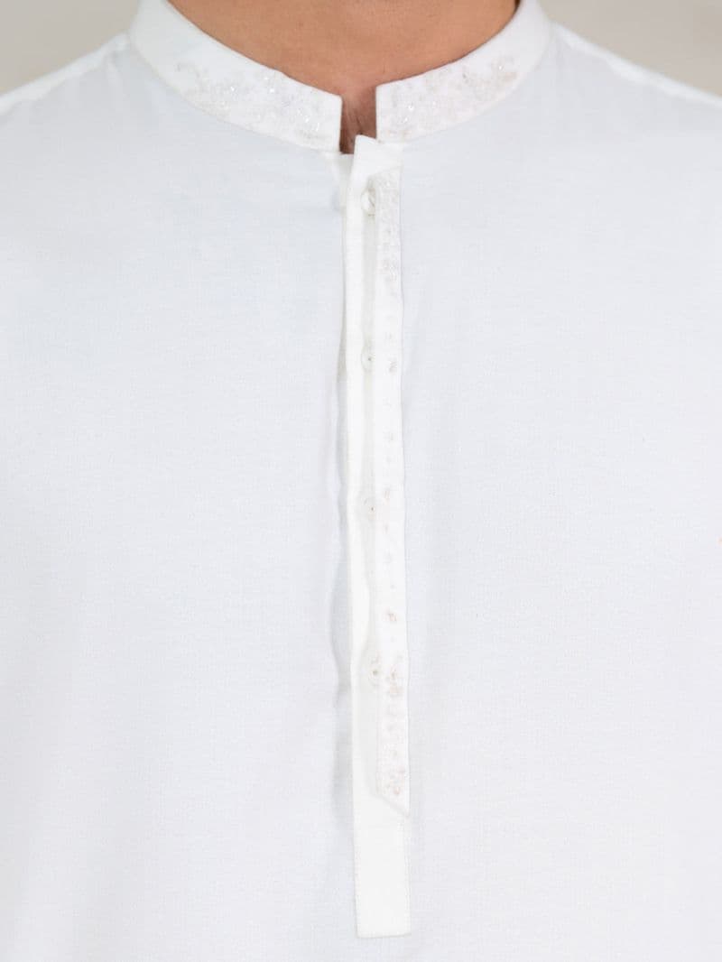 White Kameez Shalwar thumbnail