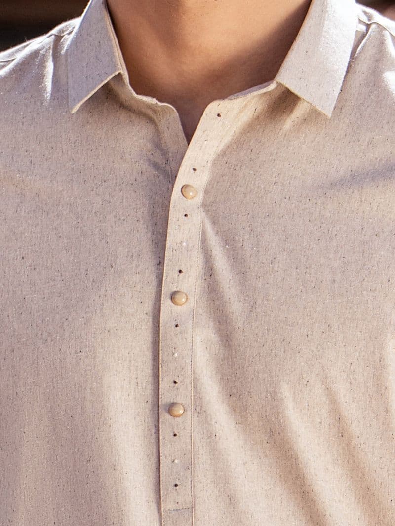 Beige Kameez Shalwar thumbnail
