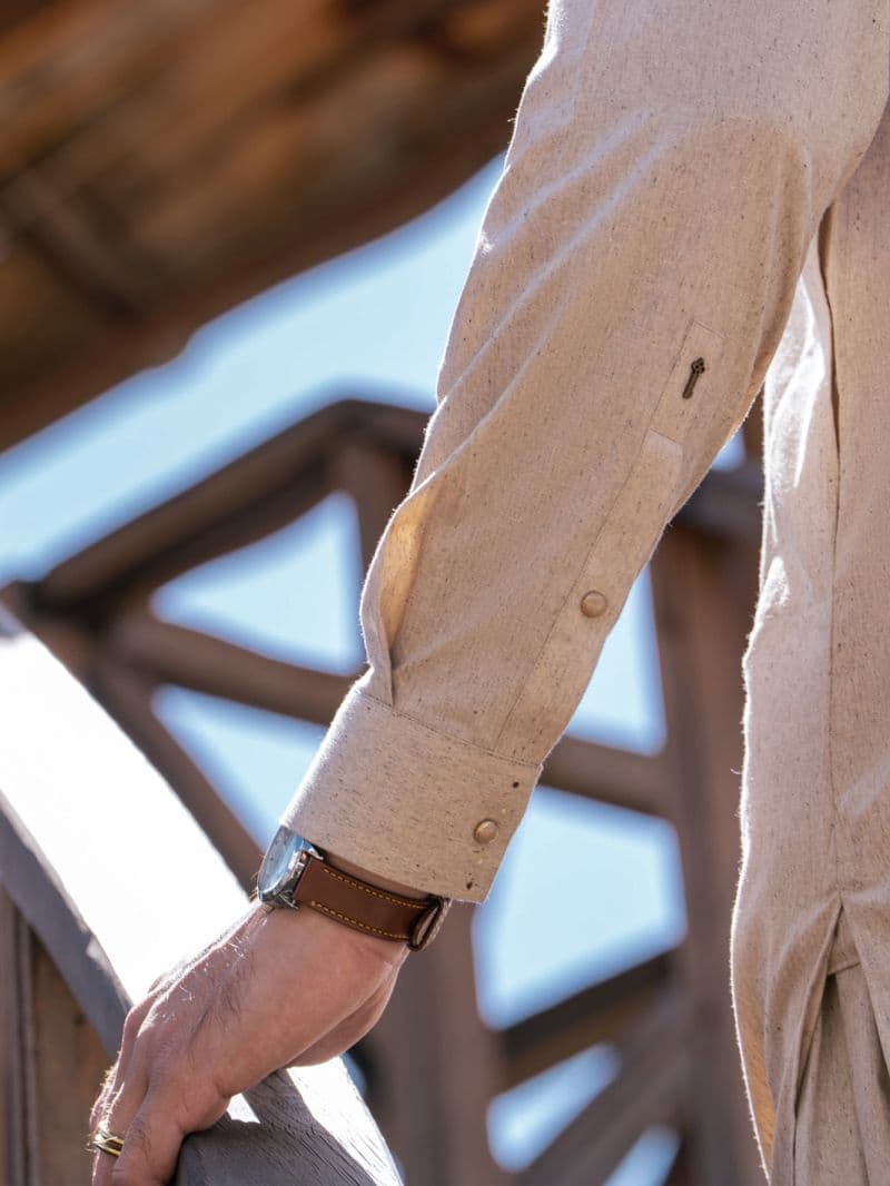 Beige Kameez Shalwar thumbnail