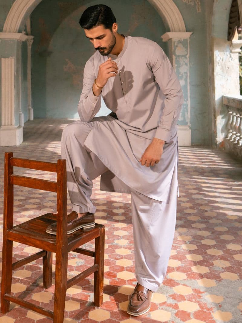 Light Purple Kameez Shalwar