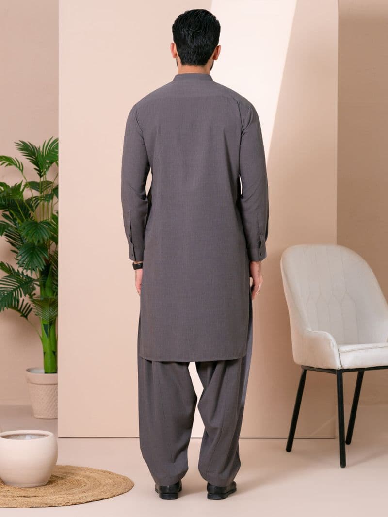 Dark Olive Kameez Shalwar thumbnail