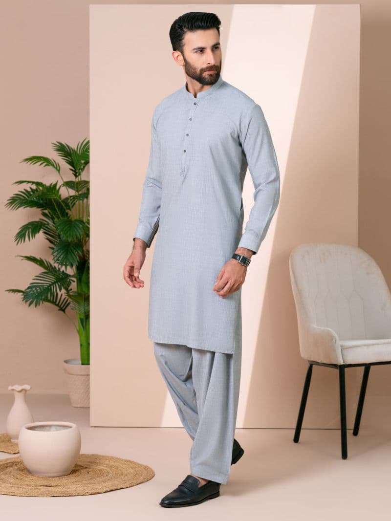 Grey Kameez Shalwar thumbnail