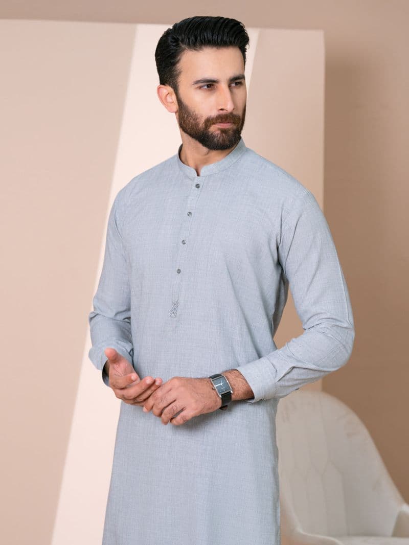 Grey Kameez Shalwar thumbnail