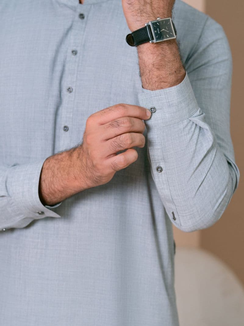 Grey Kameez Shalwar thumbnail
