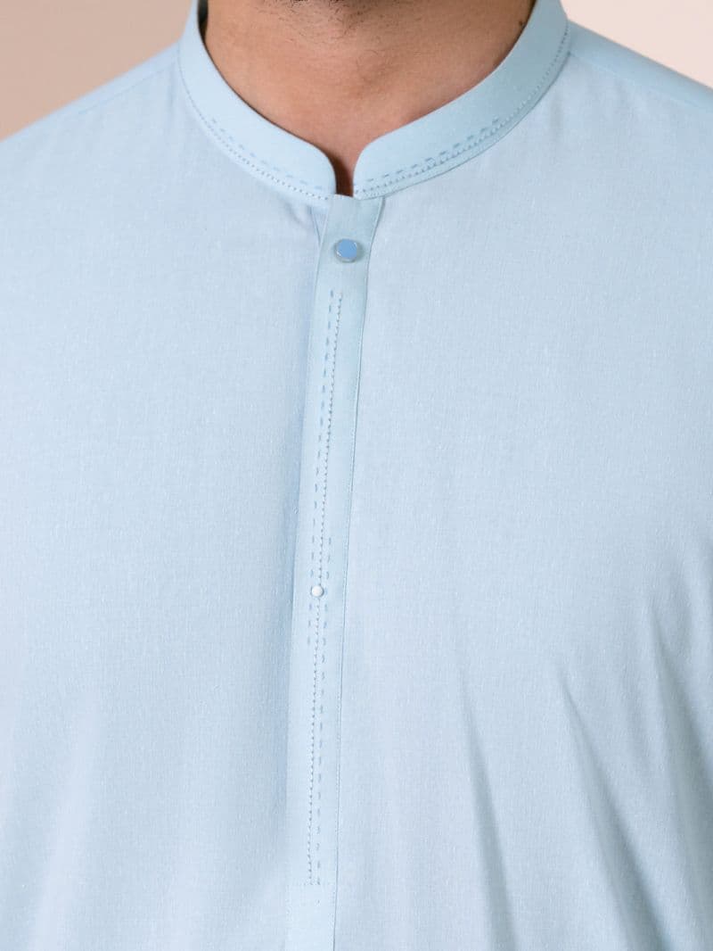 Light Blue Kameez Shalwar thumbnail