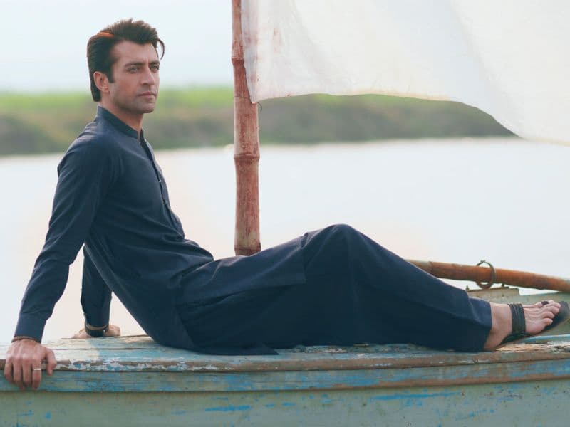 Dark Blue Cut & Sew Kameez Shalwar thumbnail