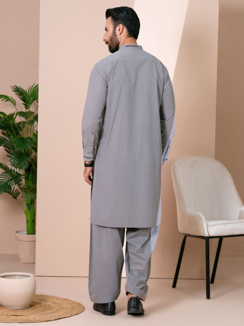 Grey Cuts & Sew Kameez Shalwar thumbnail