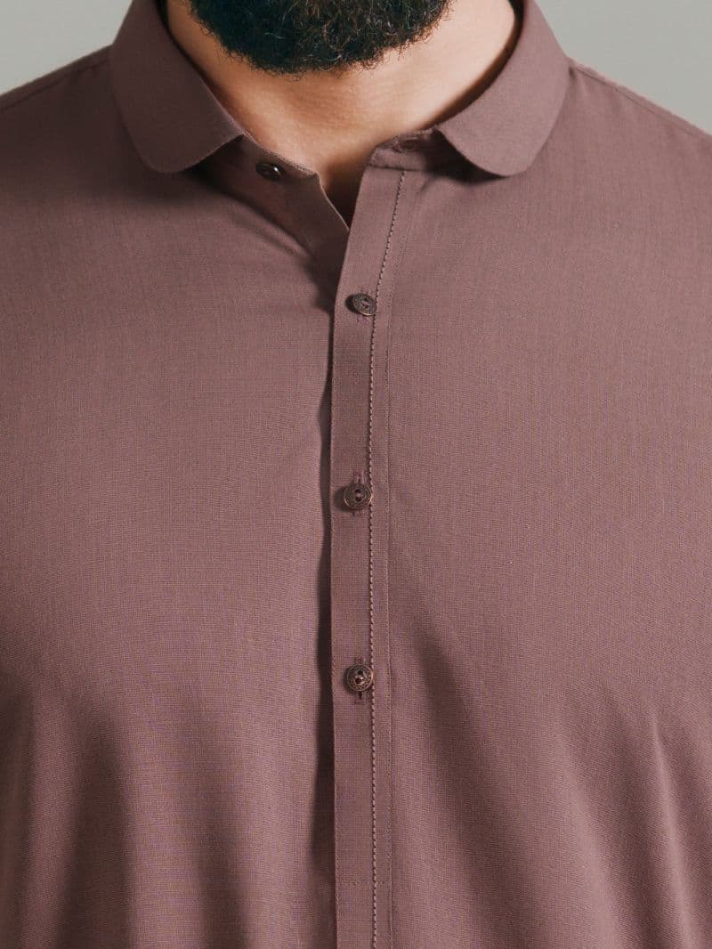 Tea Pink Cut & Sew Kameez Shalwar thumbnail