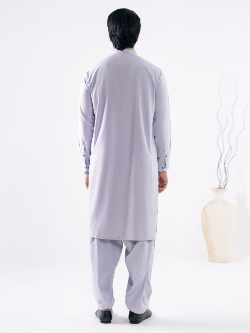 Lilac Cut & Sew Kameez Shalwar thumbnail