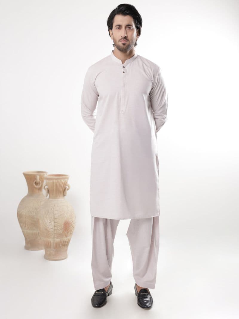 Tea Pink Blended Kameez Shalwar