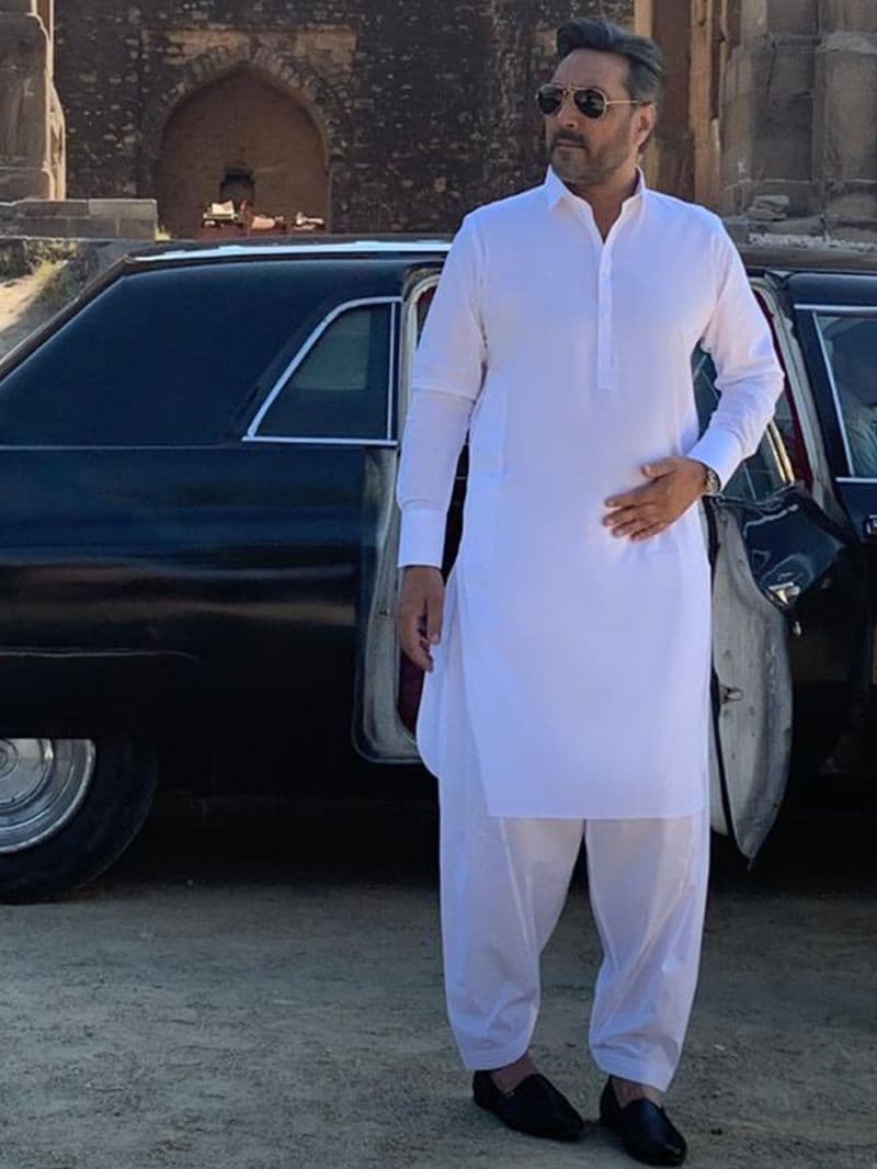 White Cotton Kameez Shalwar