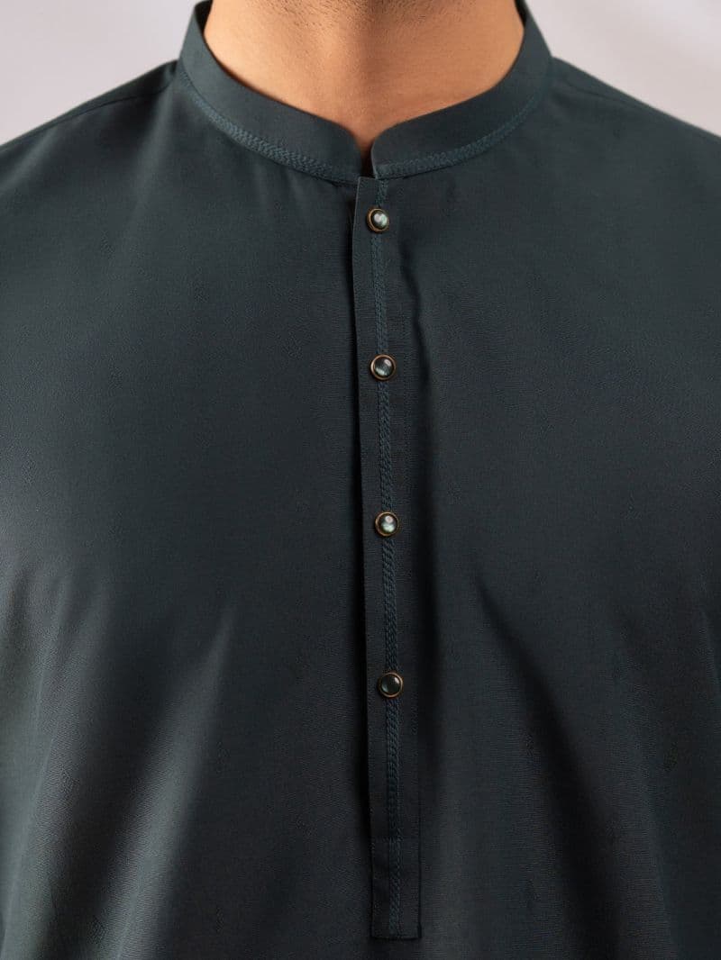 Green Cut & Sew Kurta thumbnail