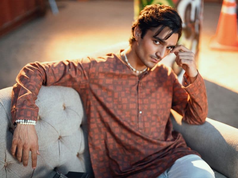 Brown Cotton Plain Kurta thumbnail