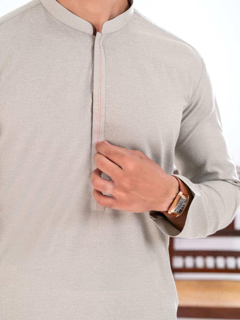 Green Blended Kurta thumbnail