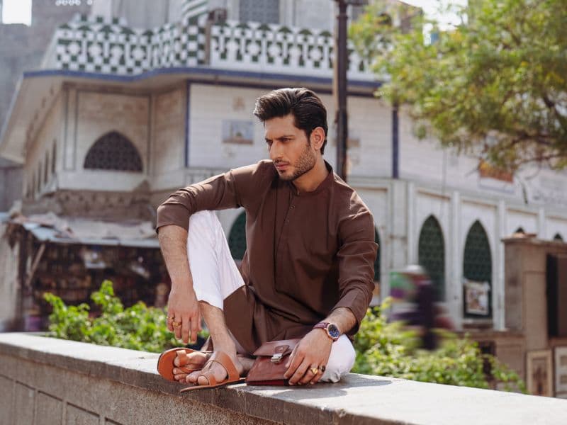 Brown Blended Kurta thumbnail