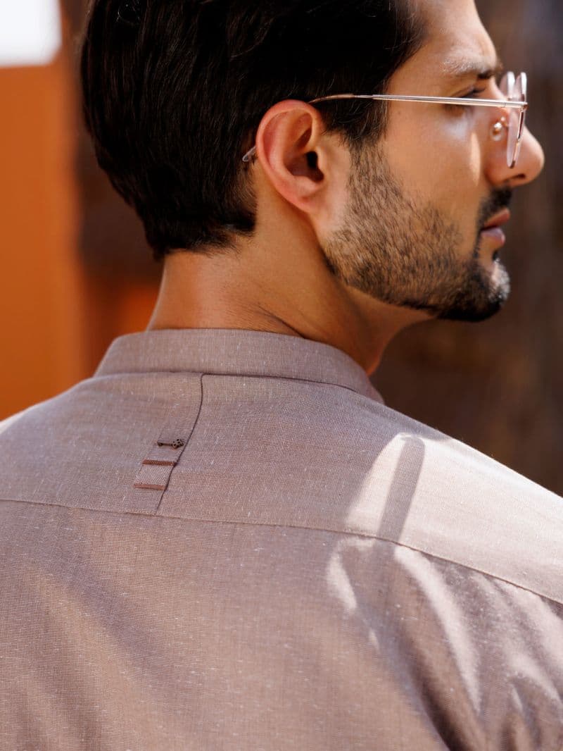 Brown Blended Kurta thumbnail