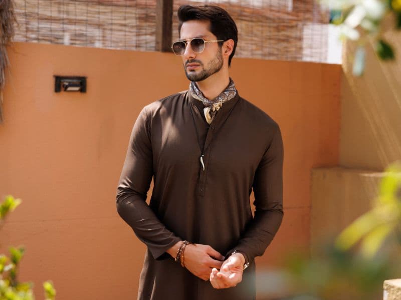 Green Blended Kurta thumbnail