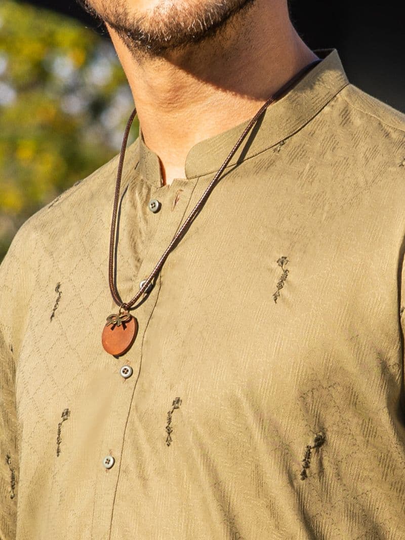Green Cotton Kurta thumbnail