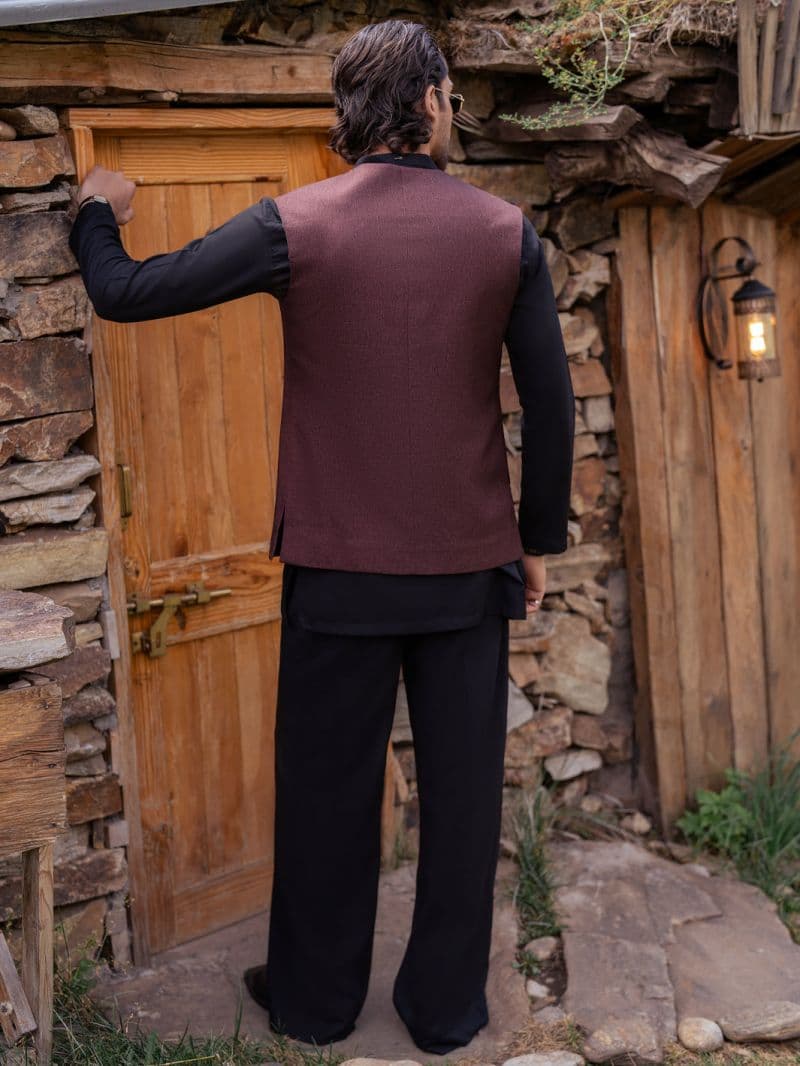Maroon Waistcoat thumbnail