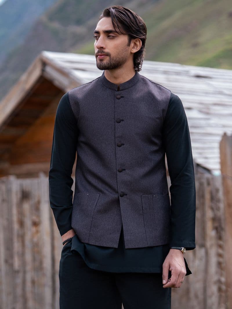 Dark Brown Waistcoat thumbnail