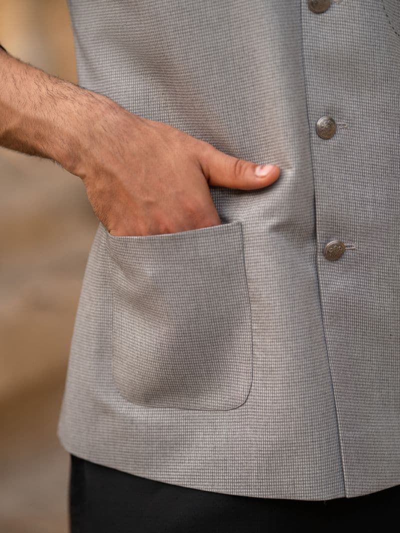 Light Grey Waistcoat thumbnail