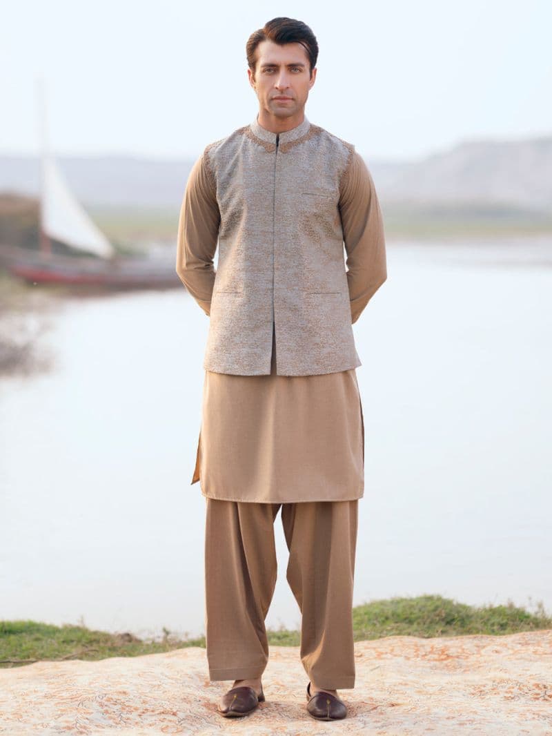 Grey Formal Waistcoat thumbnail