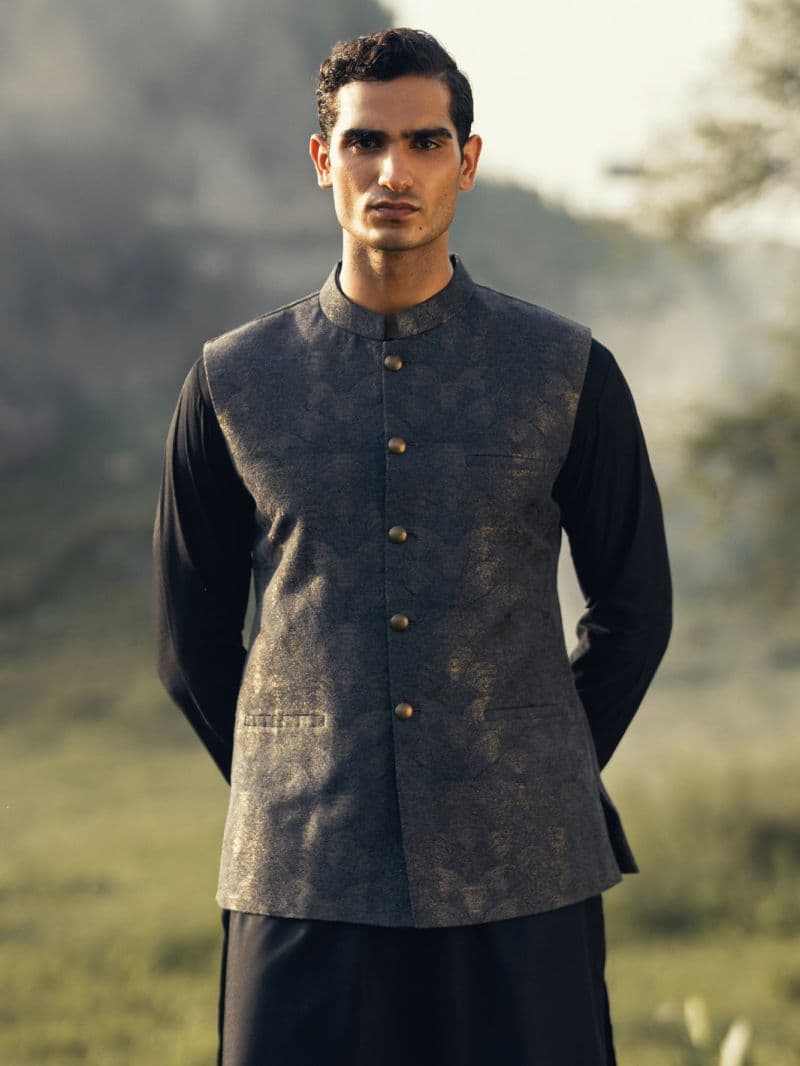 Dark Grey Formal Waistcoat thumbnail