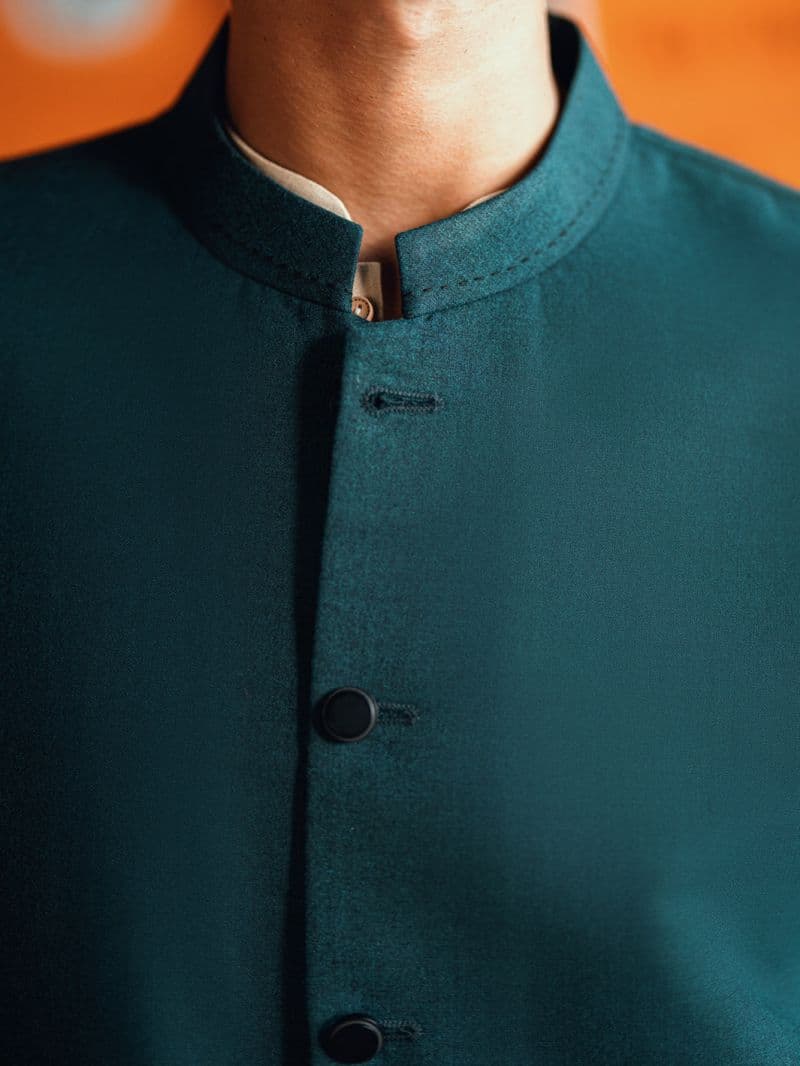 Teal Formal Waistcoat thumbnail