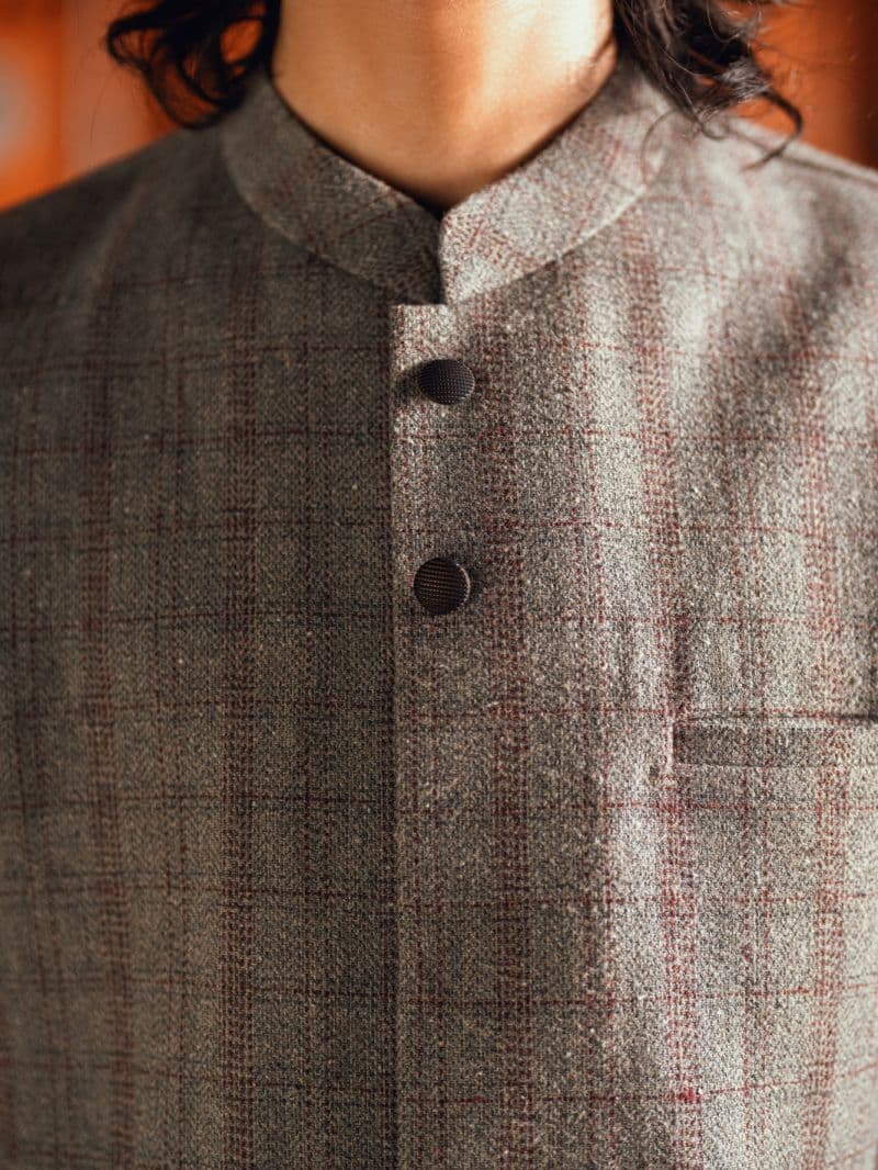 Grey Formal Waistcoat thumbnail