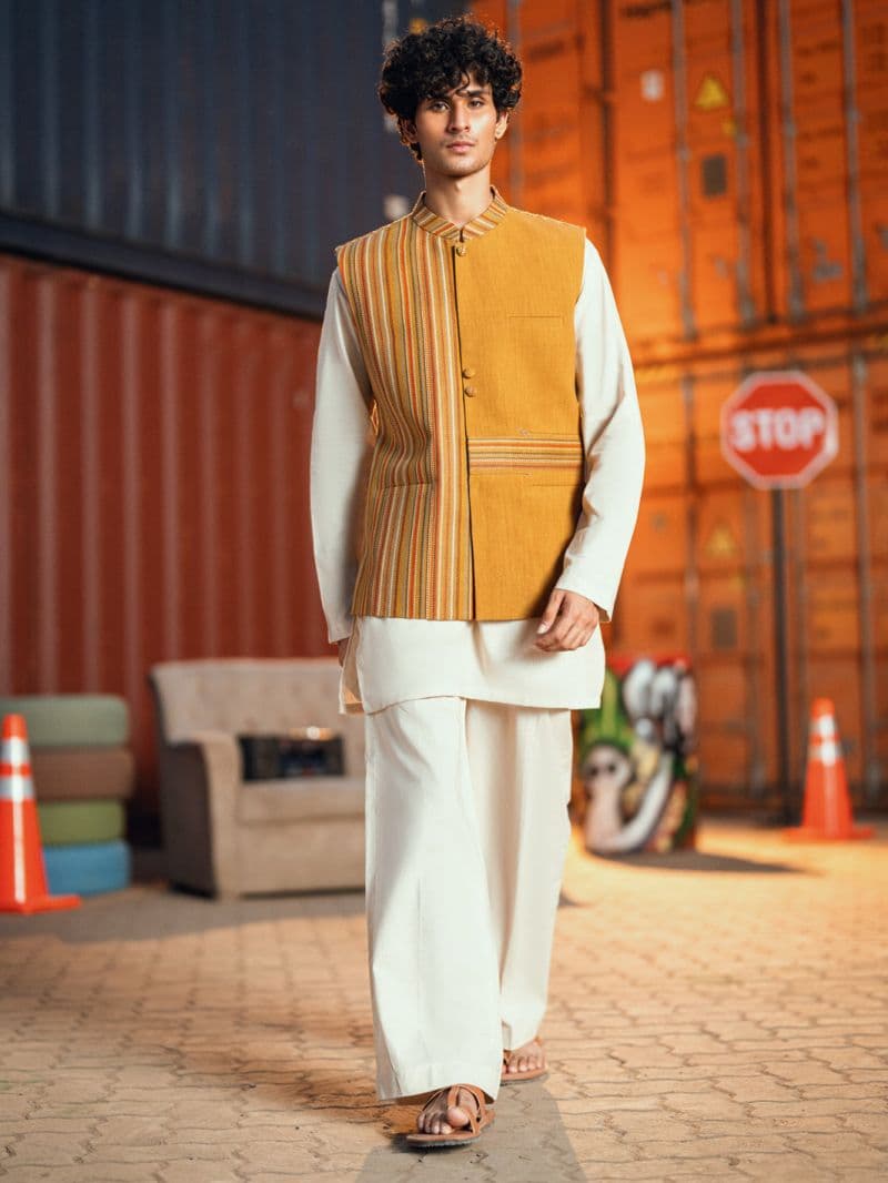 Mustard Formal Waistcoat thumbnail