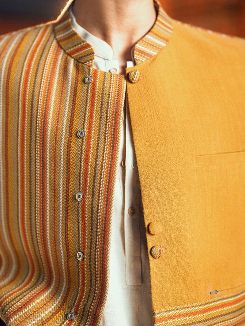 Mustard Formal Waistcoat thumbnail