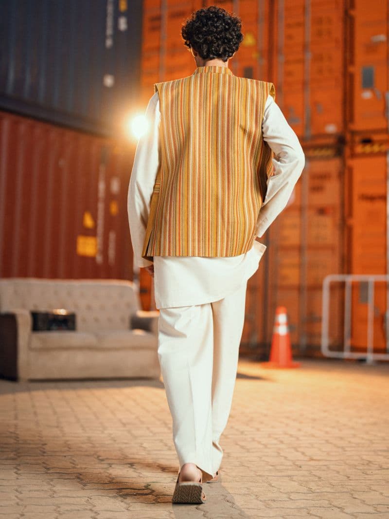 Mustard Formal Waistcoat thumbnail