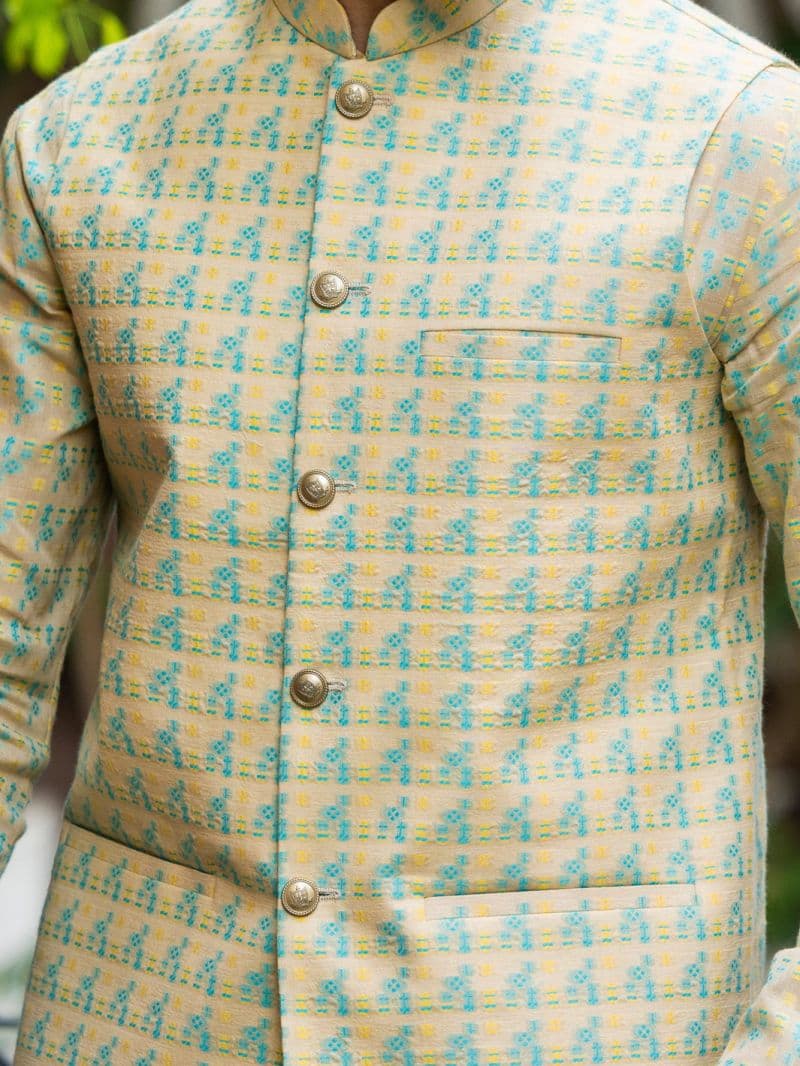 Fawn Cotton Waistcoat thumbnail