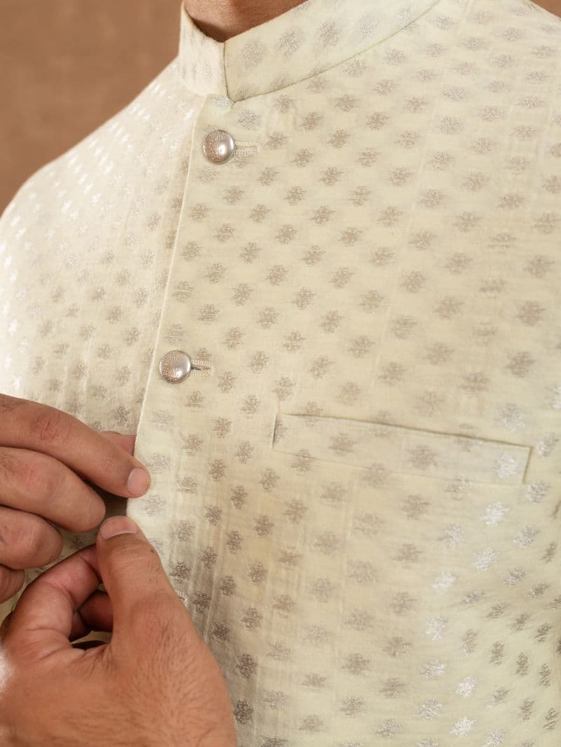 Light Green Blended Waistcoat thumbnail