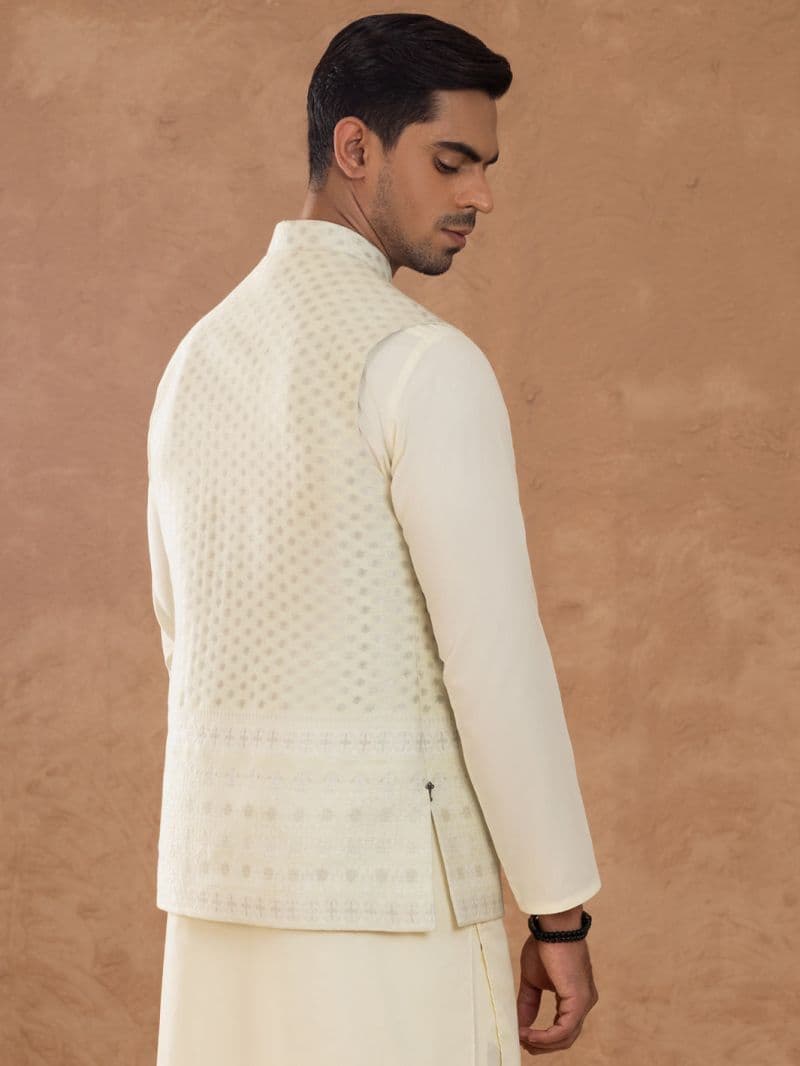 Light Green Blended Waistcoat thumbnail