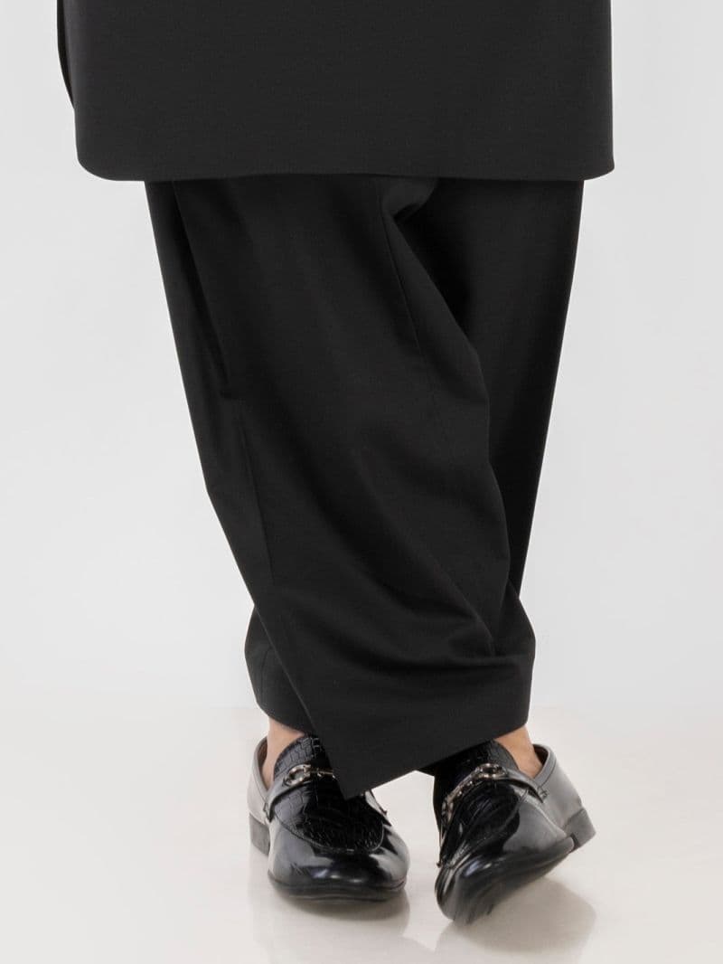 Black Cotton Shalwar