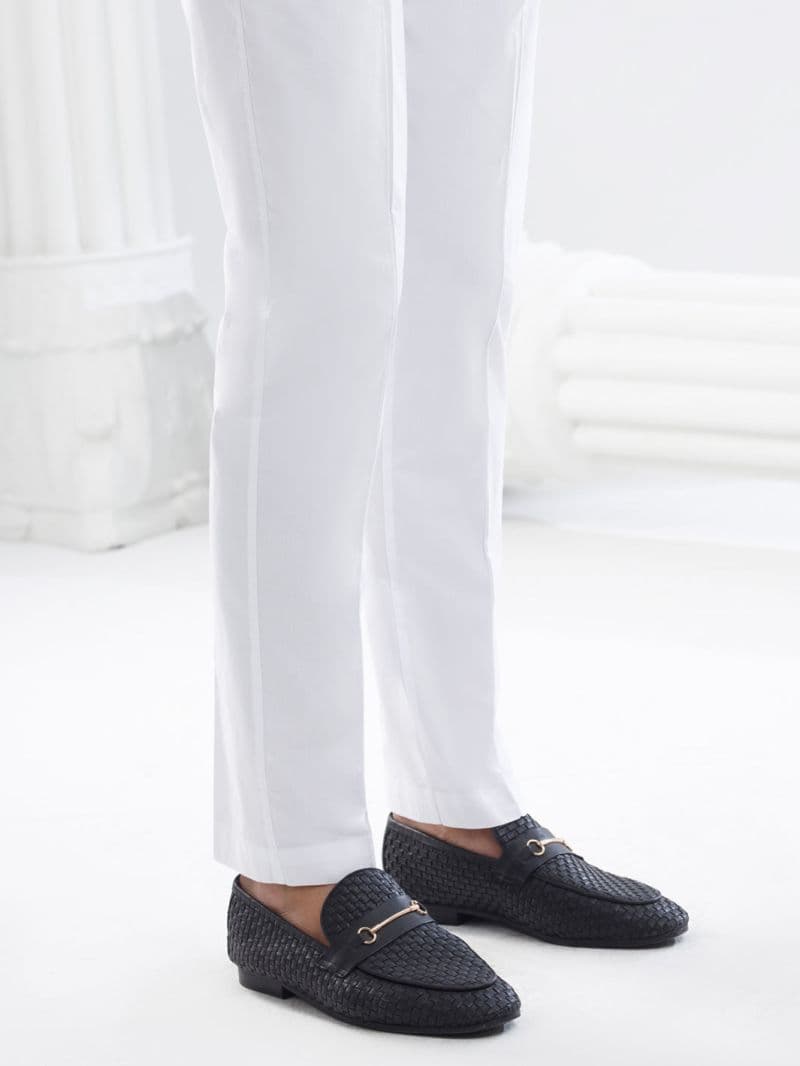 White Cotton Trouser